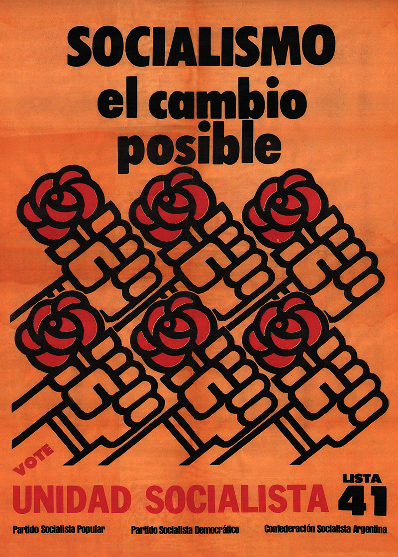 Afiche Socialista